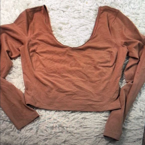 lululemon athletica Tops - Women's Tan Long Sleeve Top